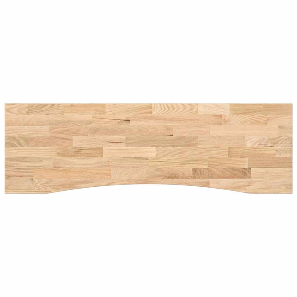 Massivholz Schreibtischplatte Eiche 160x50 cm