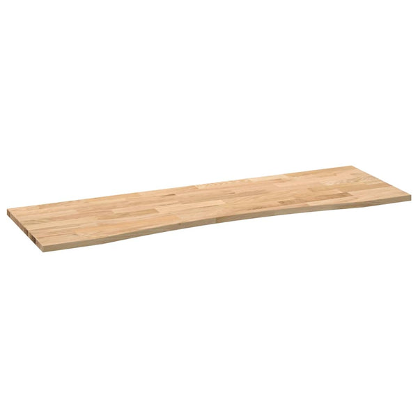 Massivholz Schreibtischplatte Eiche 160x50 cm