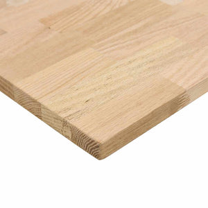 Massivholz Schreibtischplatte Eiche 160x50 cm