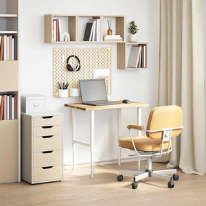 Eiche Schreibtischplatte Massivholz 80x60 cm