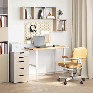Eiche Schreibtischplatte Massivholz 100x60 cm