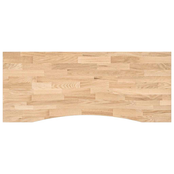 Eiche Schreibtischplatte Massivholz 120x60 cm