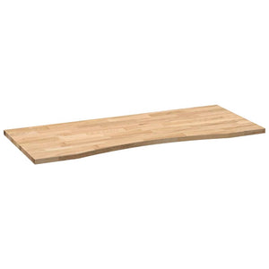 Eiche Schreibtischplatte Massivholz 120x60 cm