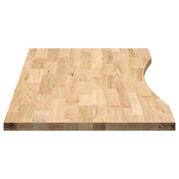 Eiche Schreibtischplatte Massivholz 120x60 cm
