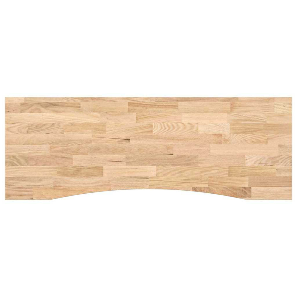 Eiche Schreibtischplatte Massivholz 140x60 cm