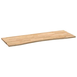 Eiche Schreibtischplatte Massivholz 140x60 cm