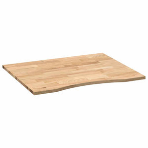 Massivholz Eiche Schreibtischplatte 100x80 cm