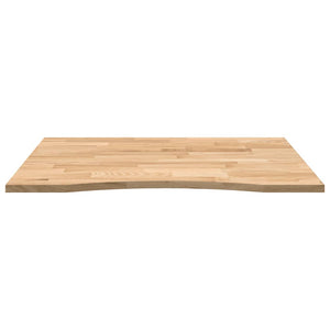 Massivholz Eiche Schreibtischplatte 100x80 cm