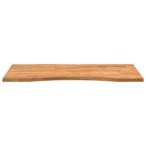 Eiche Schreibtischplatte Hellbraun 100x50 cm