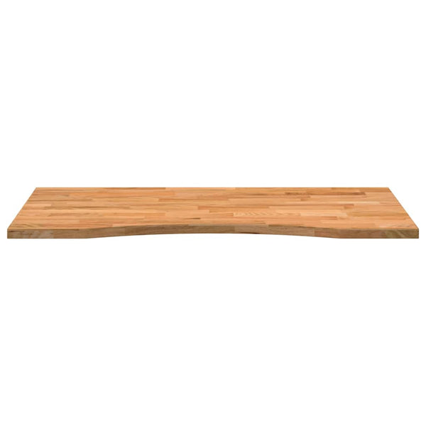 Eiche Schreibtischplatte Hellbraun 100x50 cm