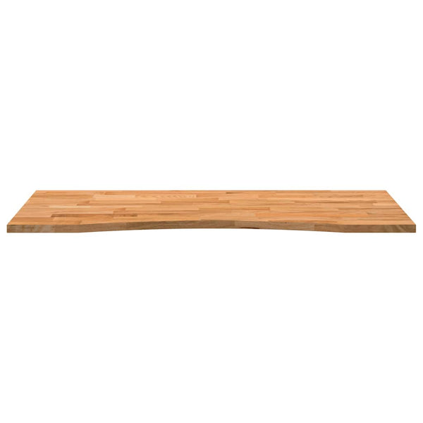 Eiche Schreibtischplatte Hellbraun 120x50 cm