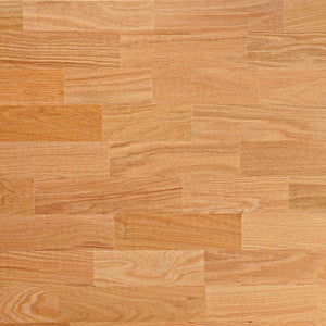 Hellbraune Schreibtischplatte 100x60 cm Eiche Massivholz
