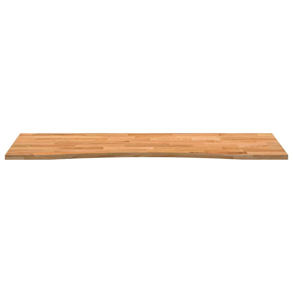 Eiche Schreibtischplatte Hellbraun 140x60 cm
