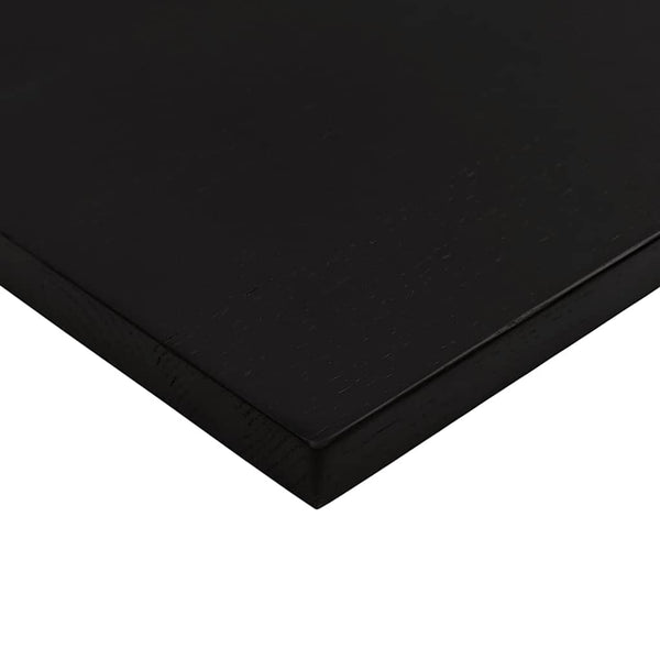 Schreibtischplatte Dunkelbraun 120x50 cm Eiche Massivholz