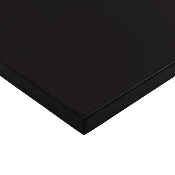 Schreibtischplatte Dunkelbraun 100x60 cm Eiche Massivholz