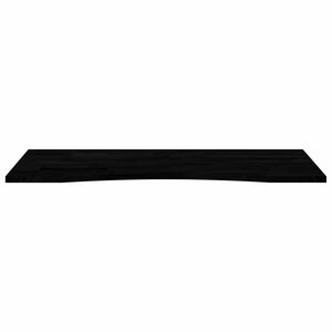 Massivholz Schreibtischplatte Dunkelbraun 120x60 Eiche