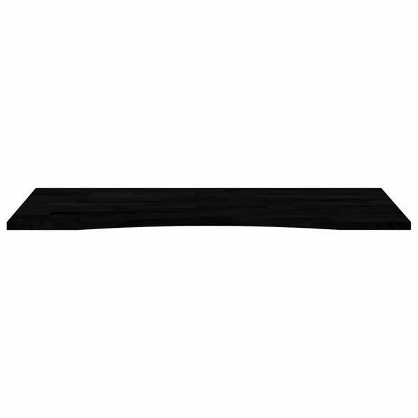 Massivholz Schreibtischplatte Dunkelbraun 120x60 Eiche