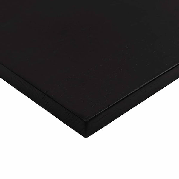 Eiche Schreibtischplatte Dunkelbraun 100x80 cm