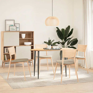 vidaXL Plateau de table 120x60x2 cm Chêne massif Ovale
