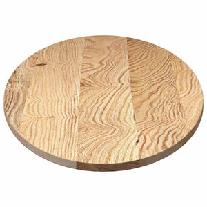 Tischplatte Eiche Massiv Oval 140x60 cm