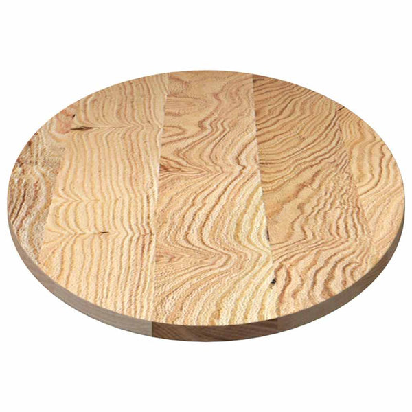 Tischplatte Eiche Massiv Oval 140x60 cm