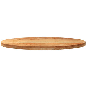 Tischplatte Hellbraun Eiche Oval 100x50 cm