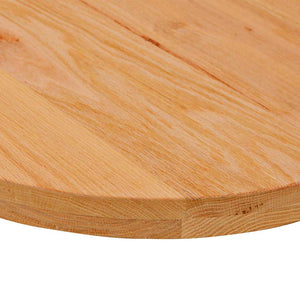 Tischplatte Hellbraun Eiche Oval 100x50 cm