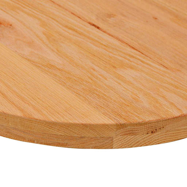 Tischplatte Hellbraun Eiche Oval 100x50 cm