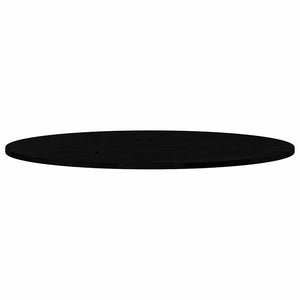 Tischplatte Dunkelbraun Eiche Oval 100x50 cm