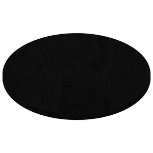 Tischplatte Oval Dunkelbraun 120x60 cm Eiche Massivholz