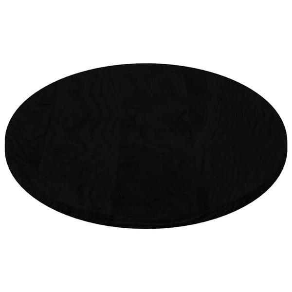 Tischplatte Oval Dunkelbraun 120x60 cm Eiche Massivholz