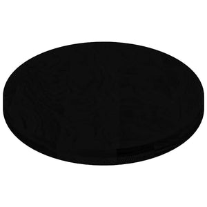 Tischplatte Dunkelbraun Oval 120x60 cm Eiche Massivholz