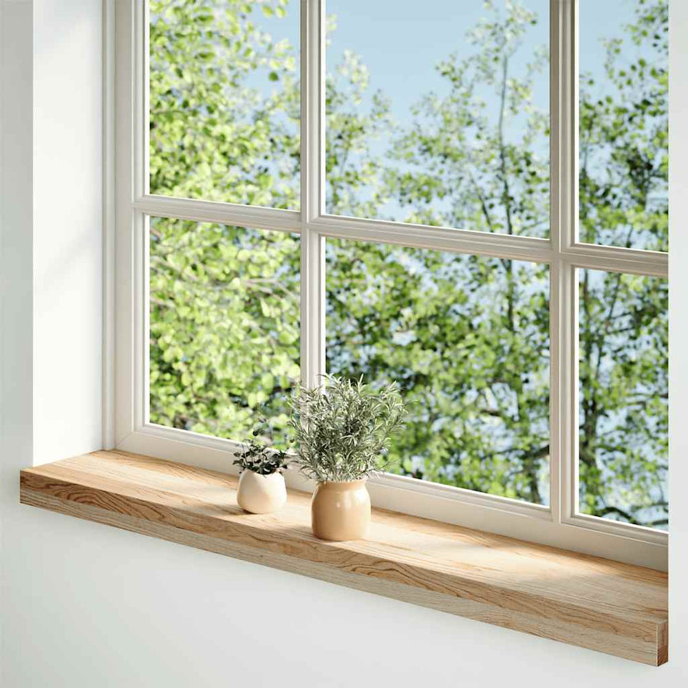 Eiche Fensterbänke Massivholz 70x15 cm, 2er Set