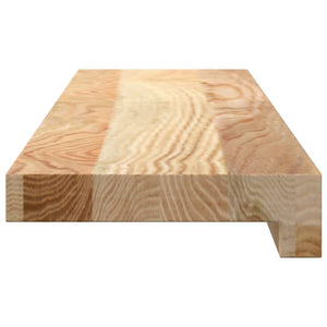 Eiche Fensterbänke Massivholz 70x15 cm, 2er Set
