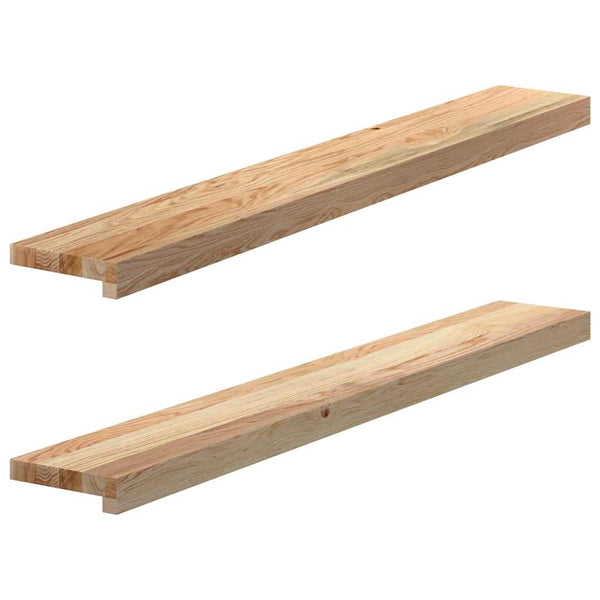 Eiche Fensterbänke Massivholz, 110cm, 2er Set