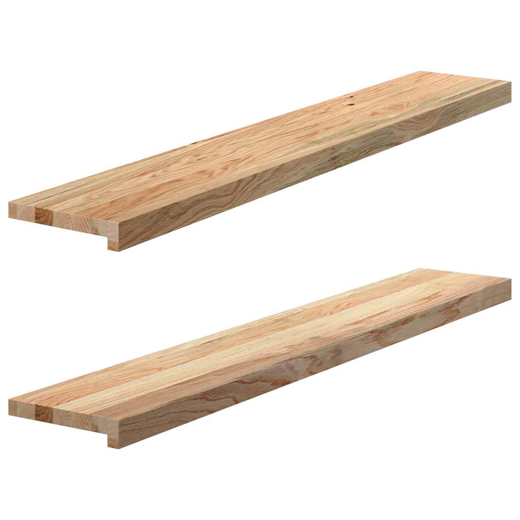 Eiche Fensterbänke Massivholz 120 cm, 2er Set