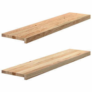 Eiche Fensterbänke Massivholz 110x25cm, 2er Set