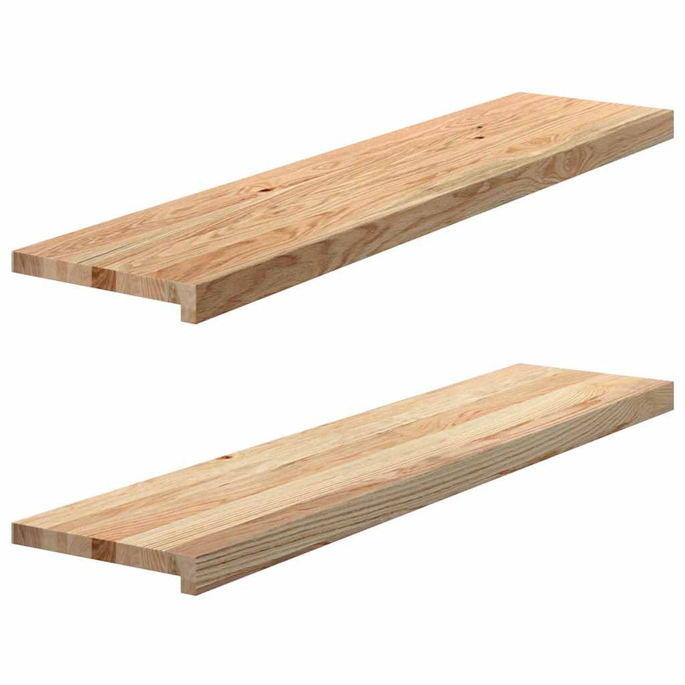 Eiche Fensterbänke Massivholz 110x30 cm, 2er Set