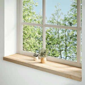Eiche Fensterbänke Massivholz 120x30cm 2er Set