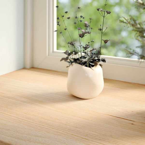 Eiche Fensterbänke Massivholz 110x40cm, 2er Set