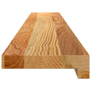 Eiche Fensterbänke, 120 cm, 2er Set