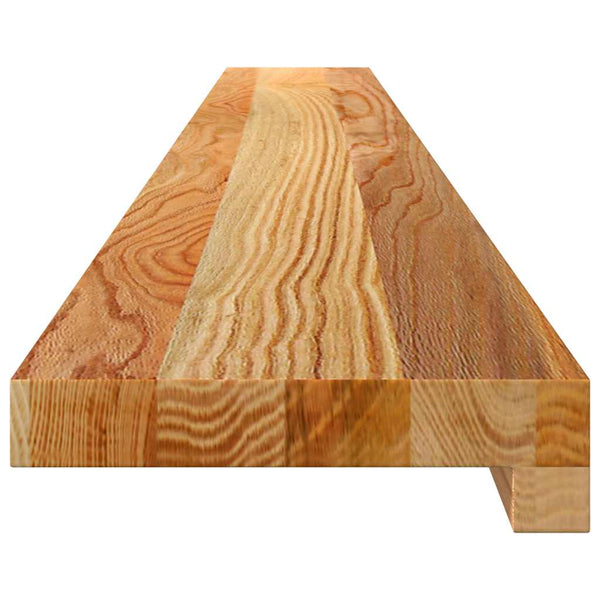 Eiche Fensterbänke, 140 cm, 2er Set