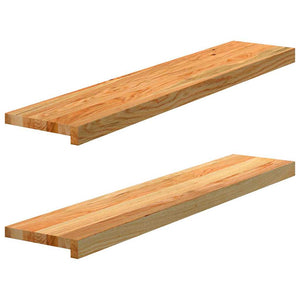 Eiche Fensterbänke, 100cm, 2er Set