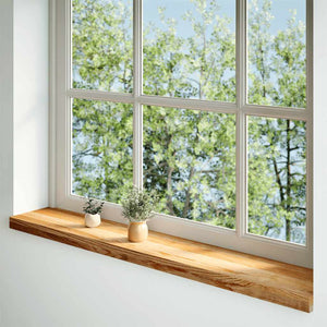 Eiche Fensterbänke, 160cm, 2er Set