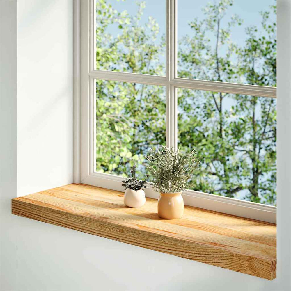 Eiche Fensterbänke 90x30cm, 2er Set