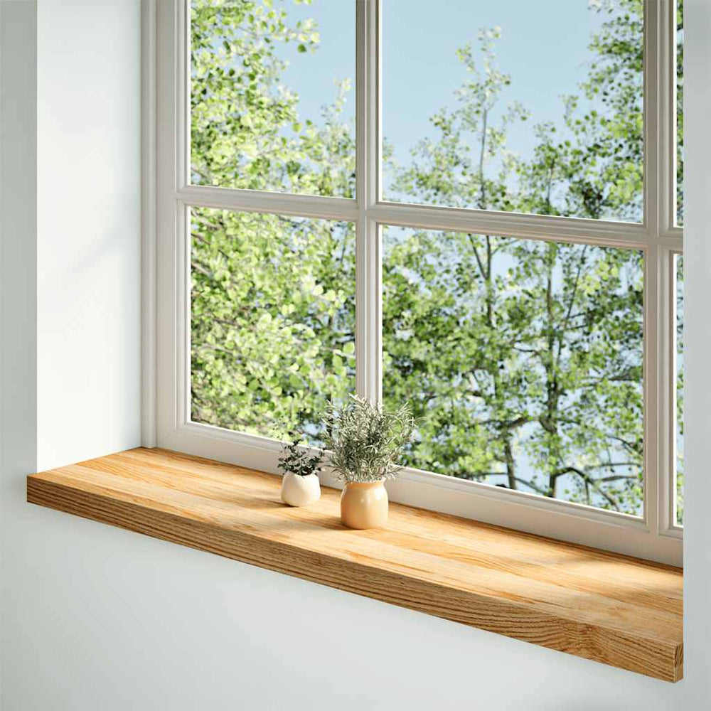 Eiche Fensterbänke 100x30cm, 2er Set