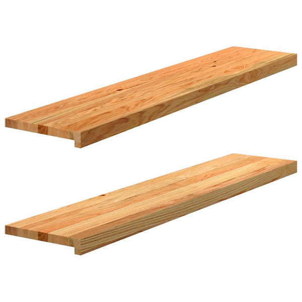 Eiche Fensterbänke, 120cm, 2er Set