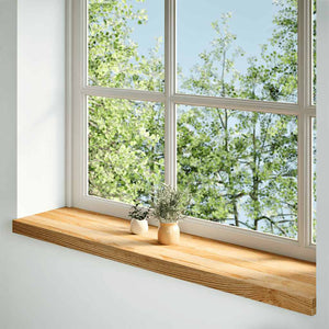 Eiche Fensterbänke, 120cm, 2er Set