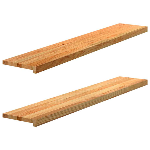 Eiche Fensterbänke, 140cm, 2er Set