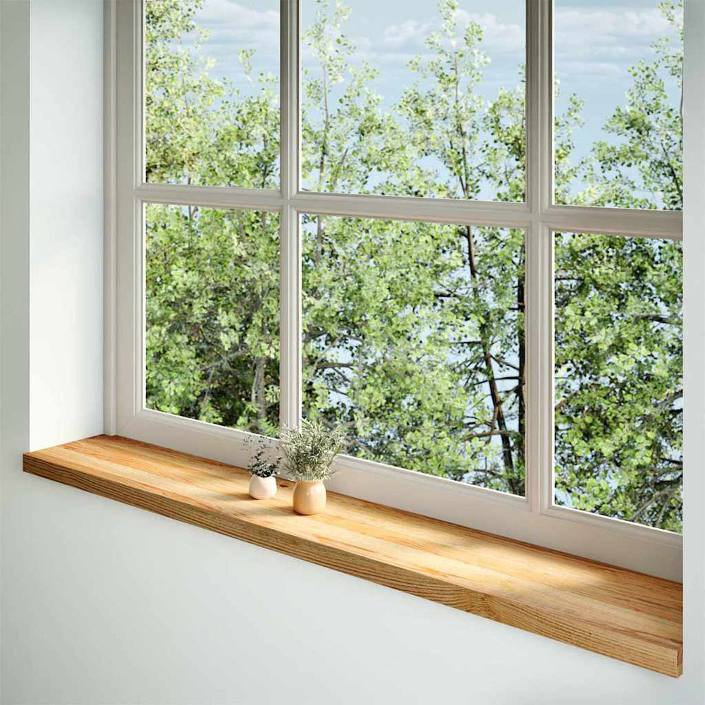 Eiche Fensterbänke, Hellbraun, 160 cm, 2er Set